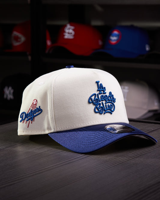 New Era -  Los Angeles Dodgers Chrome Satin Brim 9FORTY