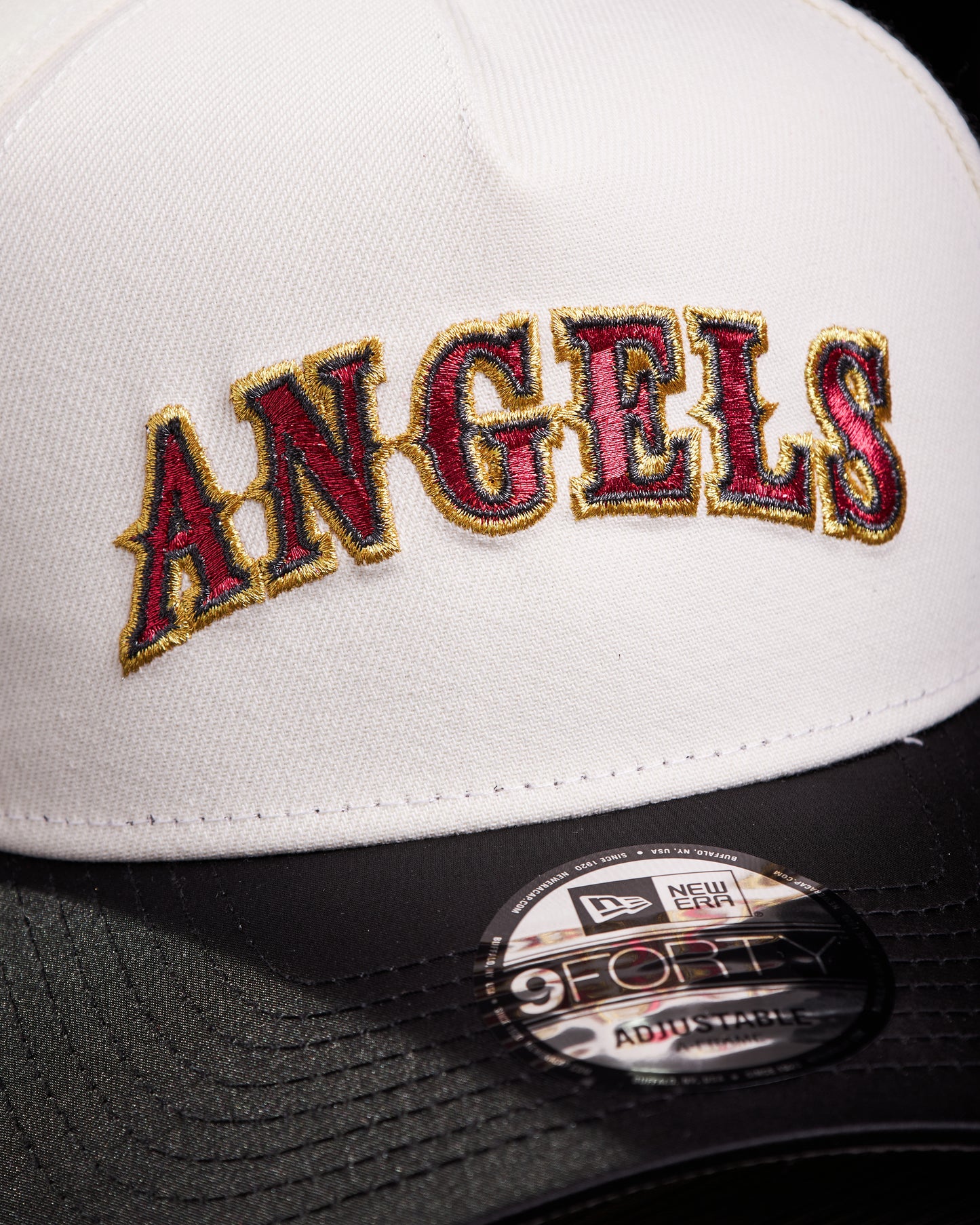 New Era - California Angels Gold Chrome 9FORTY