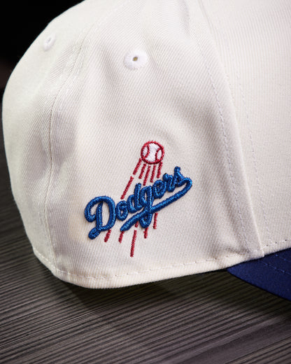 New Era -  Los Angeles Dodgers Chrome Satin Brim 9FORTY