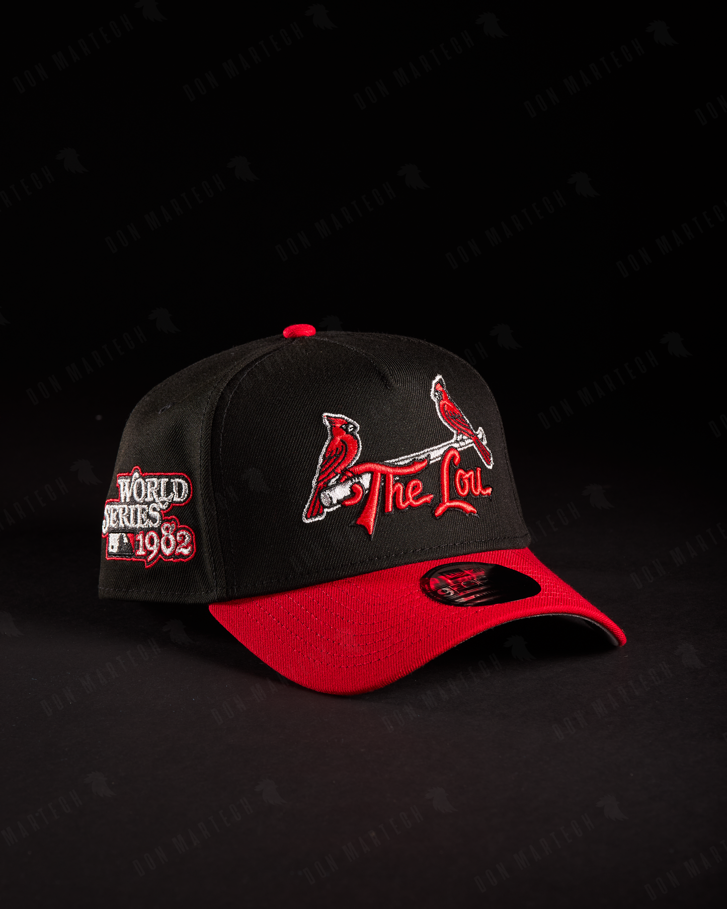 New Era - Saint Louis Cardinals "World Series 1982" (negro/rojo)