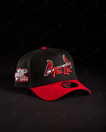 New Era - Saint Louis Cardinals "World Series 1982" (negro/rojo)