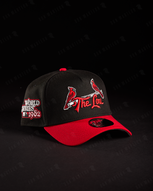 New Era - Saint Louis Cardinals "World Series 1982" (negro/rojo)