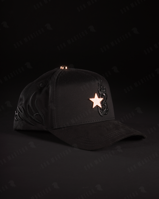 Gorra Barbas Hats “B Star Rose Gold”