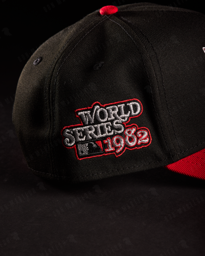 New Era - Saint Louis Cardinals "World Series 1982" (negro/rojo)