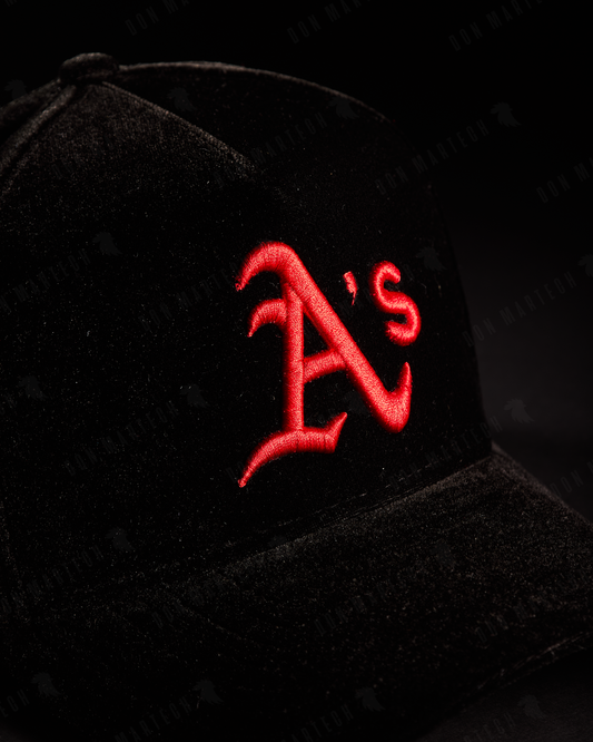 New Era - Oakland Athletics "World Series 1989" (velvet negro)
