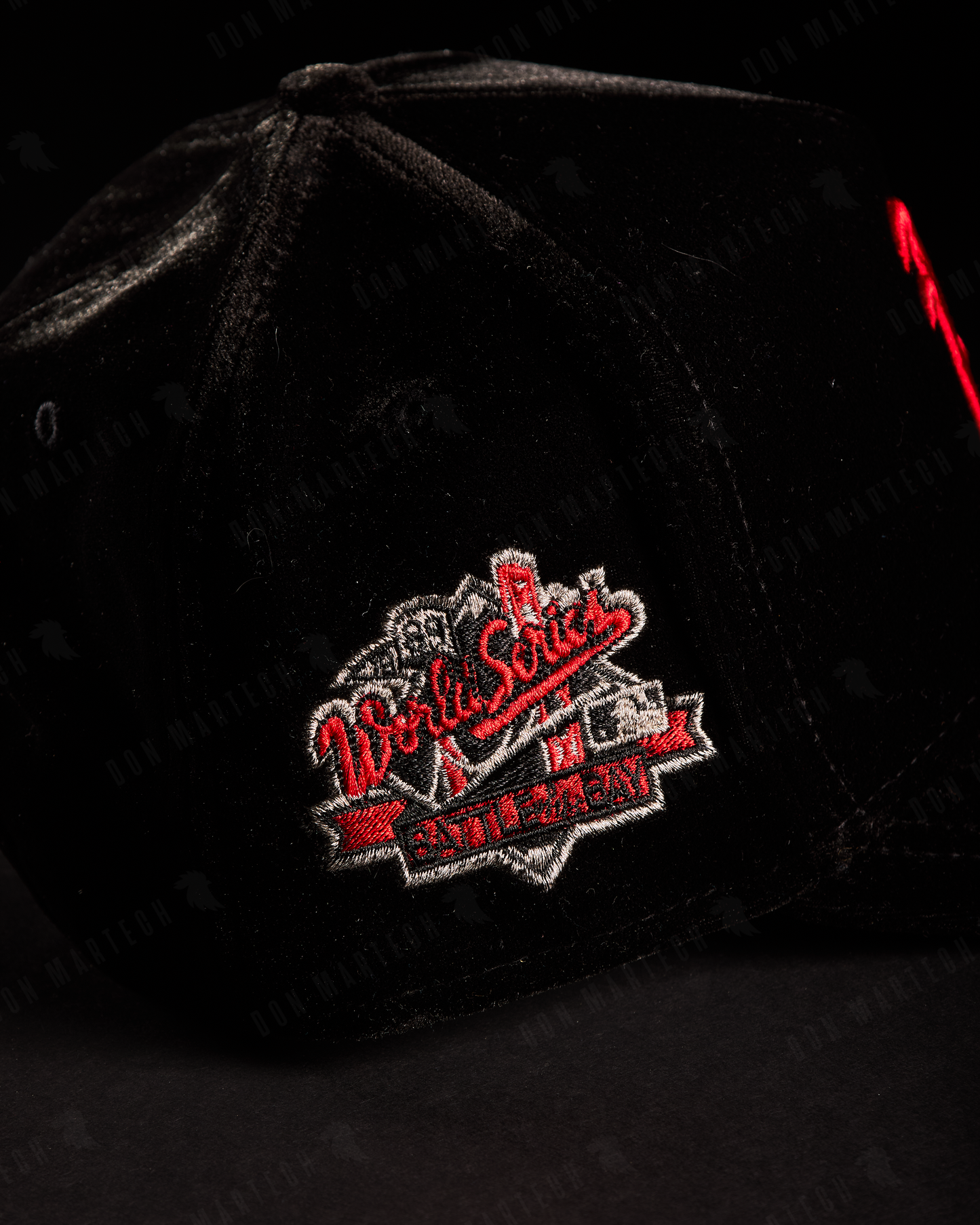 New Era - Oakland Athletics "World Series 1989" (velvet negro)