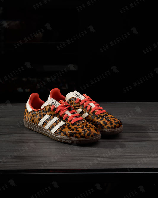 Adidas Samba OG Preloved Red Leopard