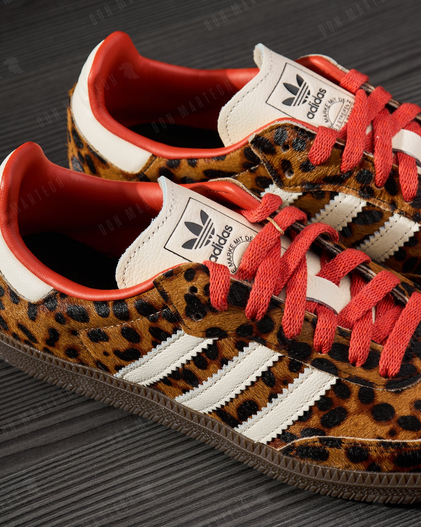 Adidas Samba OG Preloved Red Leopard