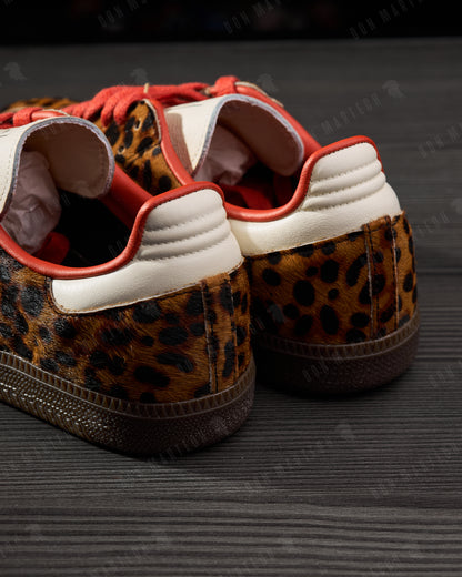 Adidas Samba OG Preloved Red Leopard