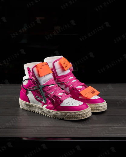 Off White - Court 3.0 High 'Fuchsia Pink' 2022