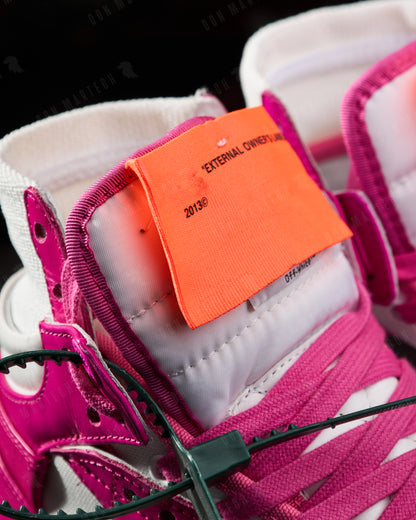 Off White - Court 3.0 High 'Fuchsia Pink' 2022