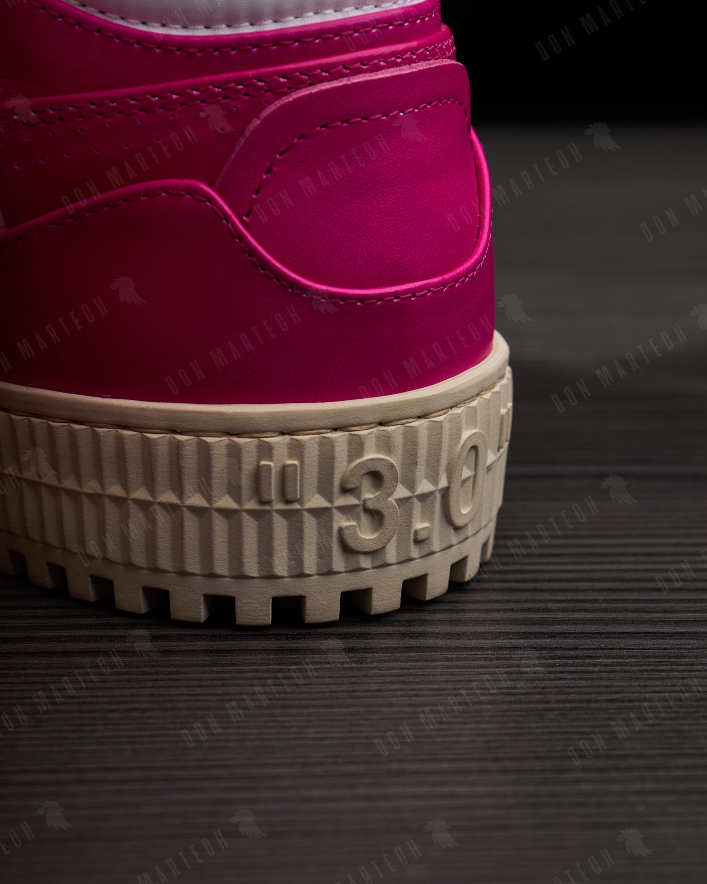 Off White - Court 3.0 High 'Fuchsia Pink' 2022