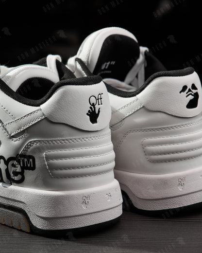 Off-White Out of Office Low 'Logo Print - White Black'