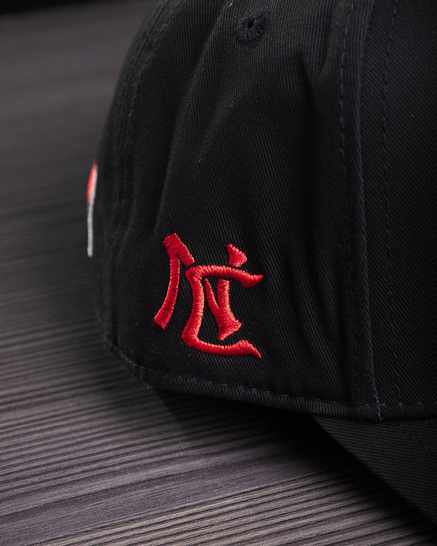 JC Hats - CT BLACK/RED PVC