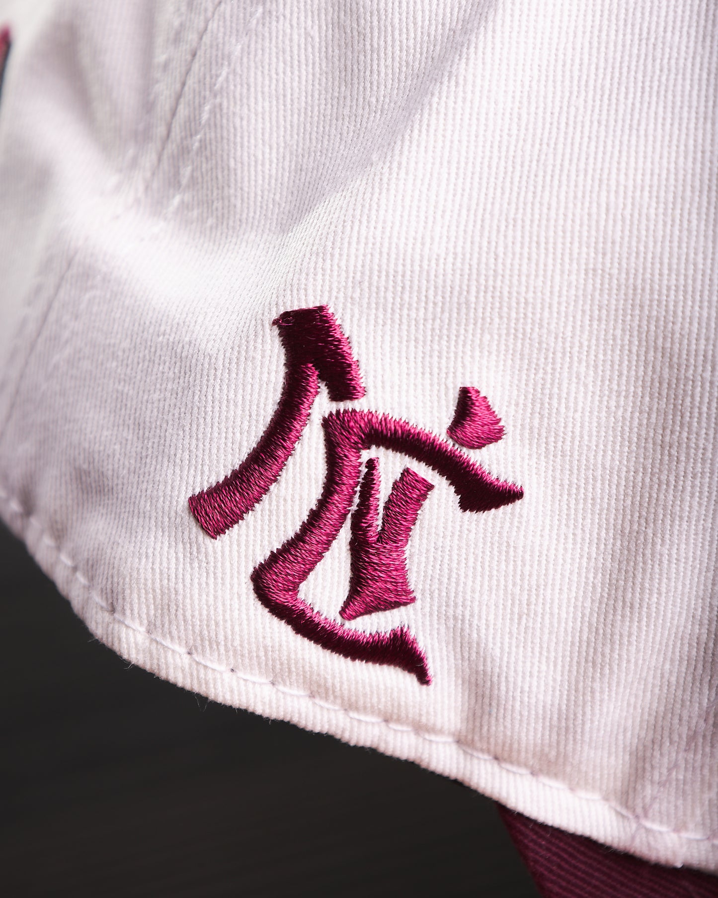 JC Hats - CT Logo Bone/Burgundy