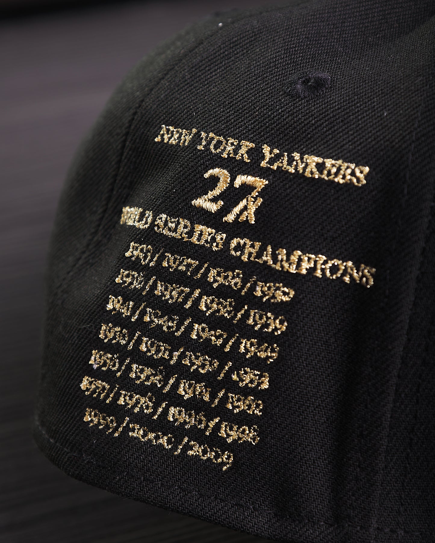 New Era - New York Yankees 27x World Series Champions 9Forty