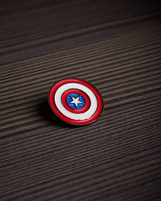 Pin Capitan America Escudo