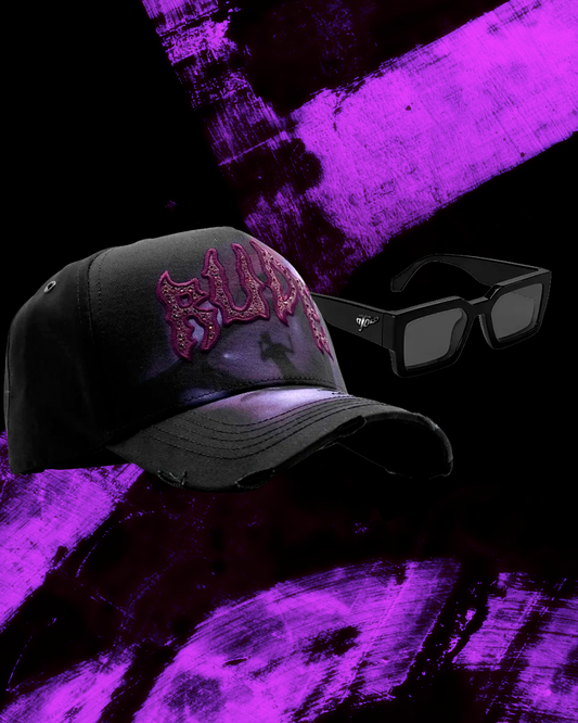 Tombochio x Rude Awakenings - Gorra Vice City + Lentes “Vice City”