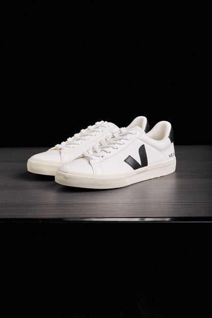 VEJA CAMPO LOW CLASICO WHITE BLACK