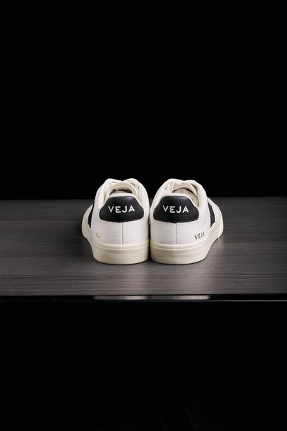 VEJA CAMPO LOW CLASICO WHITE BLACK