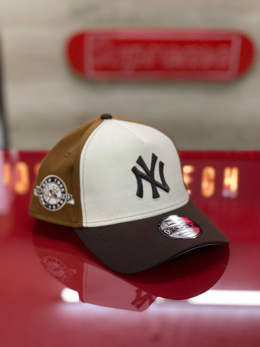 NEW ERA 9 FORTY NEW YORK BROWN 50 YEAR