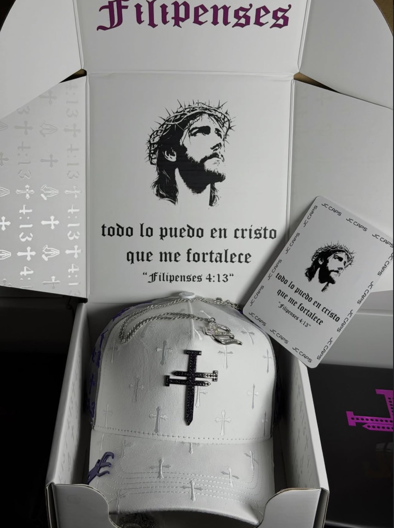 JC Caps - “Filipenses 4:13”