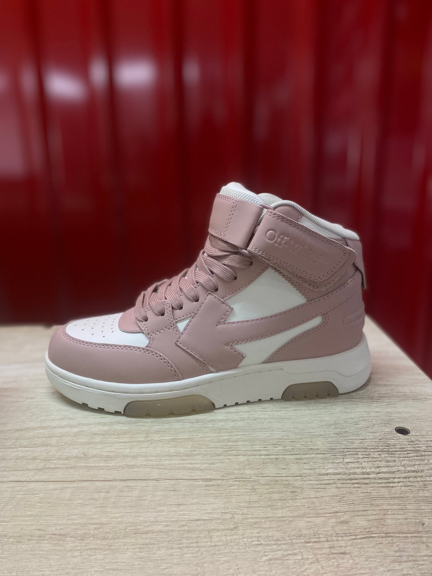 Off White High Top Vulcanized