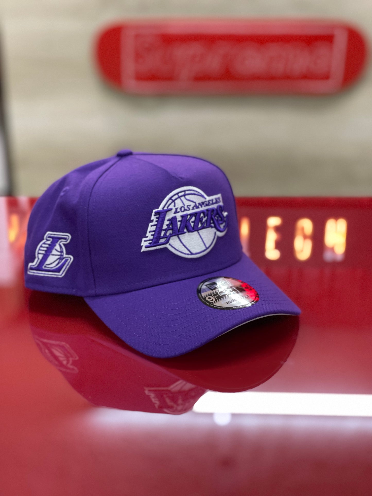 NEW ERA 9 FORTY LAKERS PURPLE