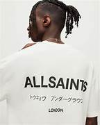 PLAYERA all saints t shirt WHITE