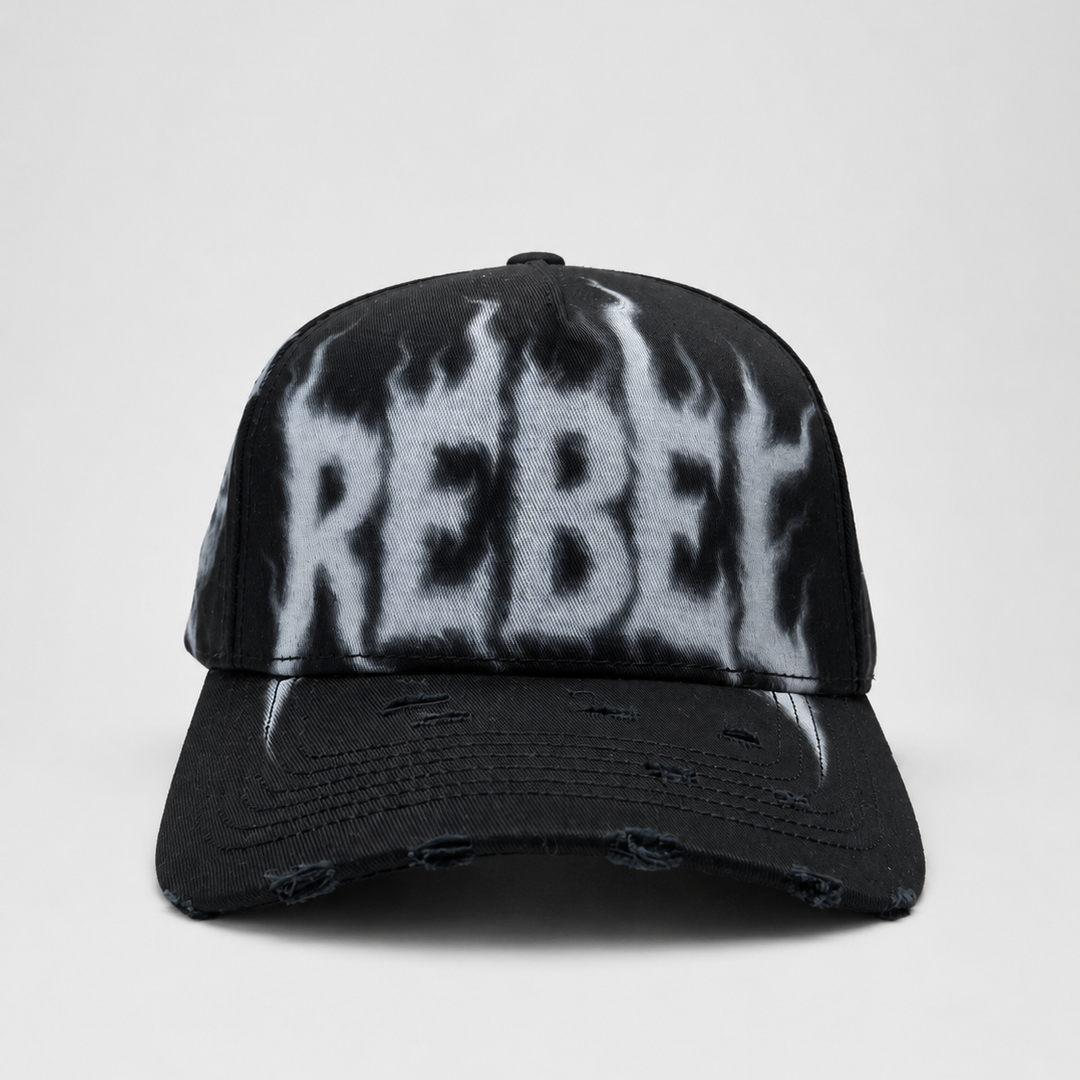 Rebel Hats - Mask Off Black