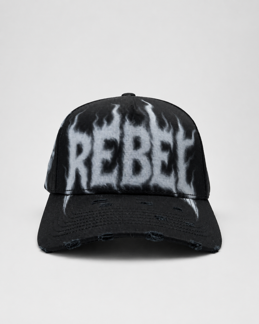 Rebel Hats - Mask Off Black