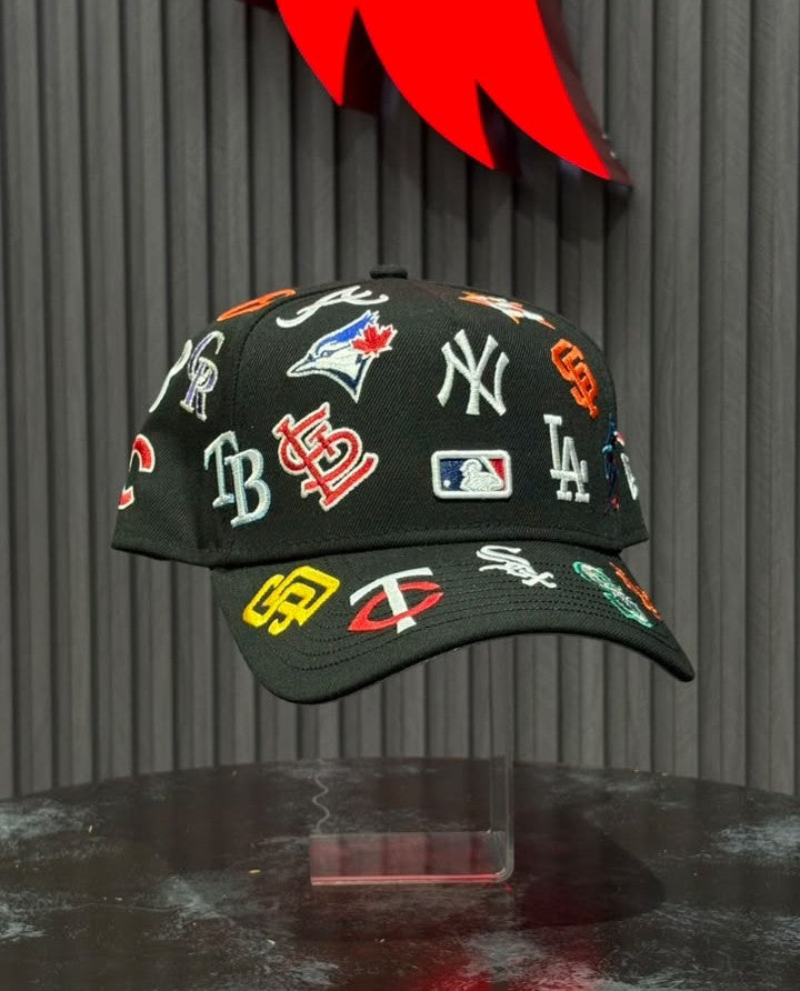 New Era - "All-Over MLB Teams" (negro)