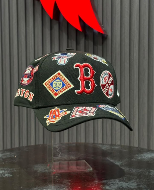 New Era - Boston Red Sox 'All Over Embroidery'