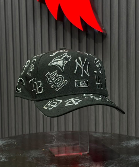 New Era - 'All Over Leagues' (Total Black)
