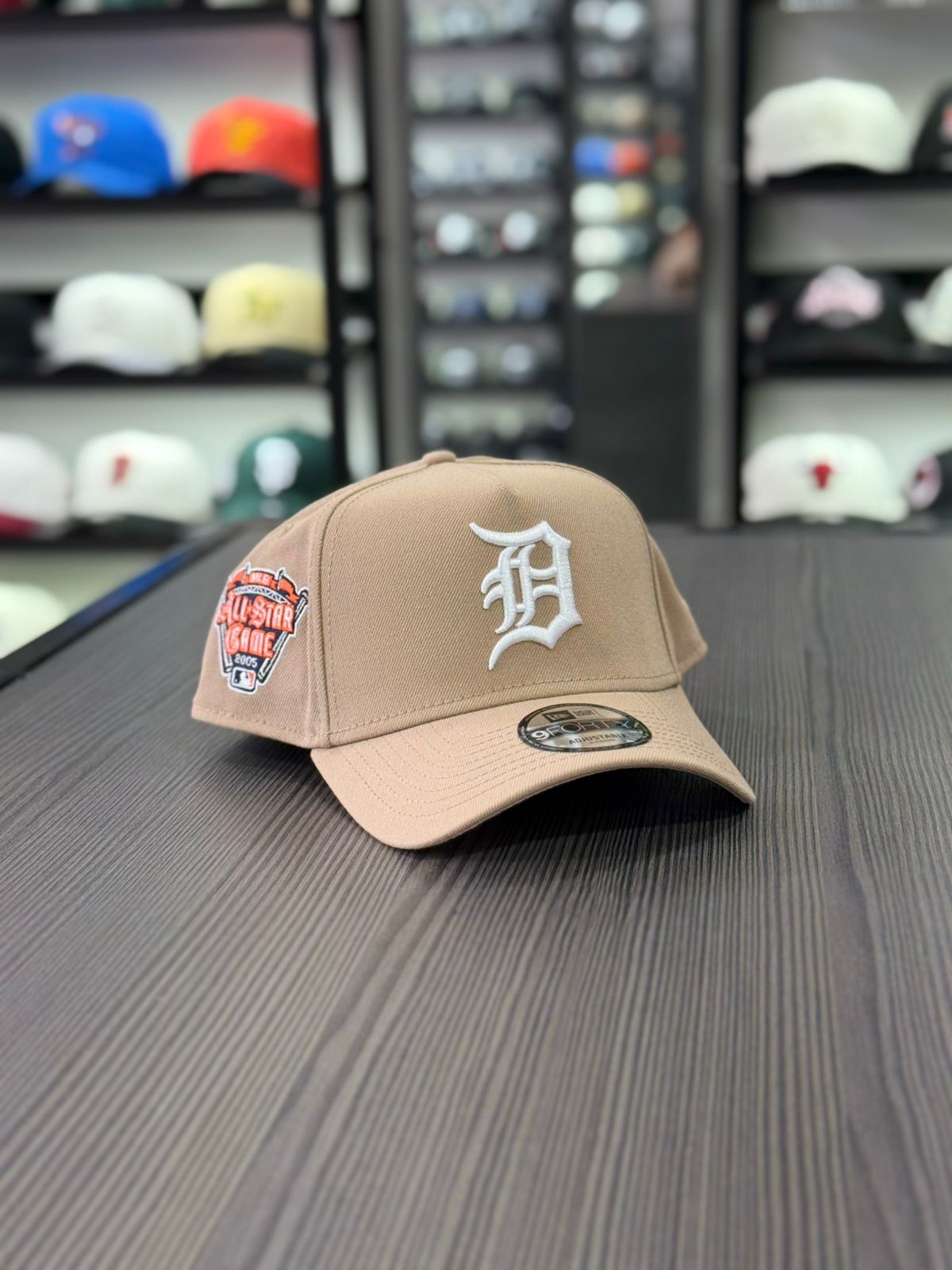 GORRA NEW ERA DETROIT ALL STAR GAME 2005 BEIGE X RED