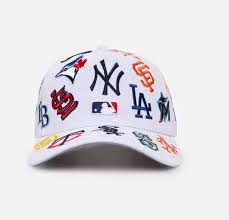 NEW ERA MLB MULTILOGO WHITE 9 FORTY