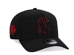 NEW ERA YANKEES BLACK X RED