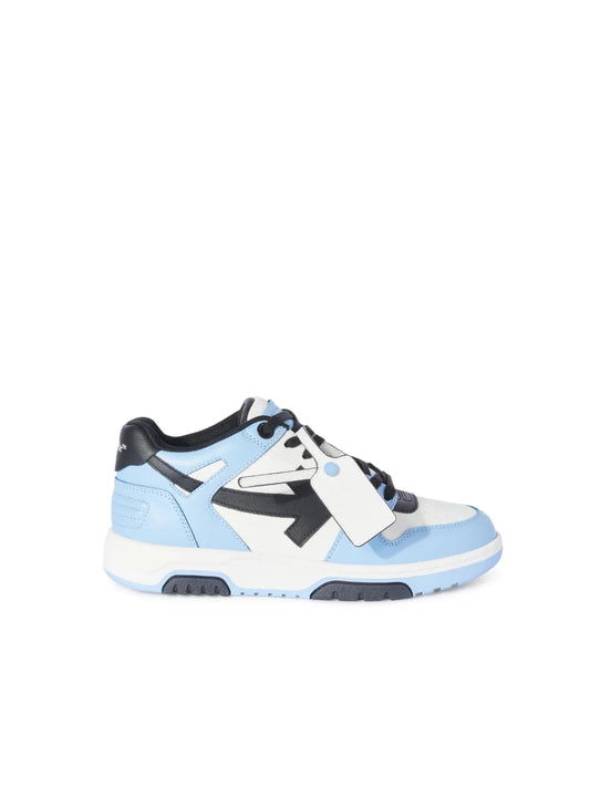 Off White - out of office calf leather light blue